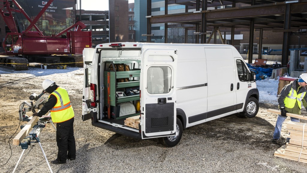The Ram ProMaster vans offer a range of capacities and capabilities for contractors.