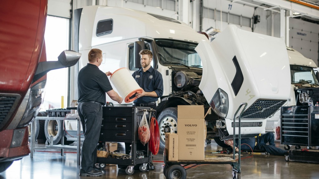 Volvo Trucks is working with technical colleges to expand technician training programs.