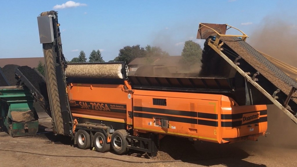 Kreider Mulch leans heavily on Doppstadt machines for organics