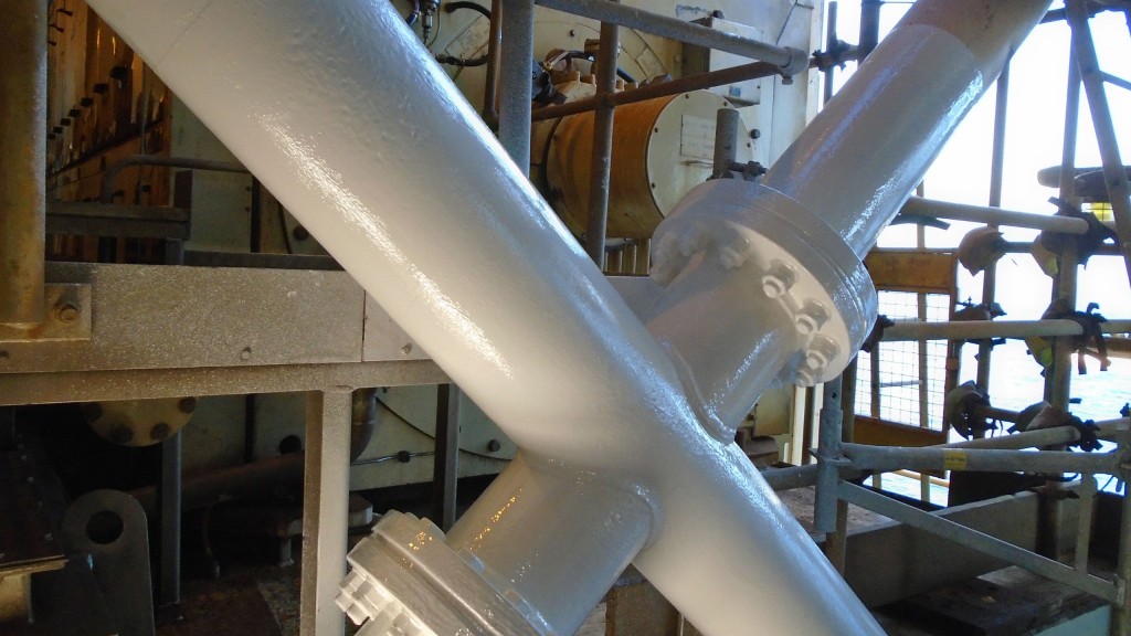 North Sea platforms take advantage of advanced anti-corrosion coating trials North Sea platforms take advantage of advanced anti-corrosion coating trials