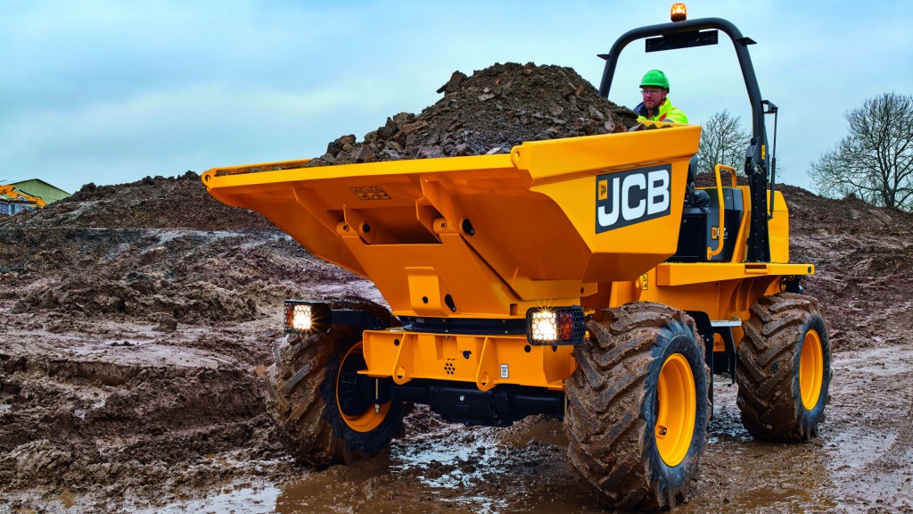 JCB launches new site dumper range in U.S., Canada