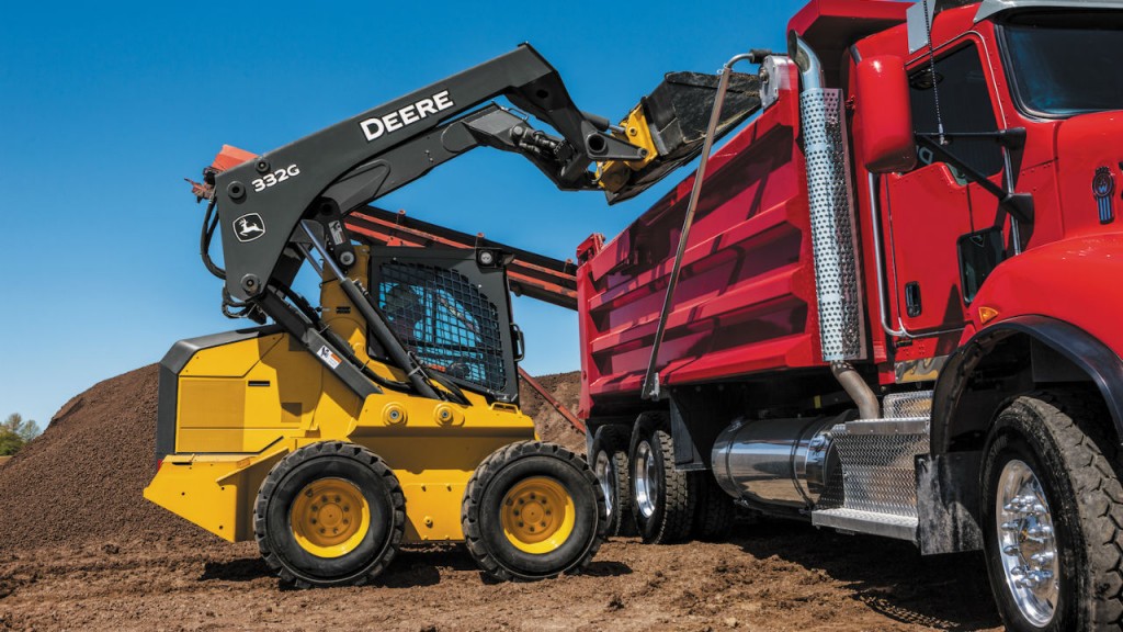 John Deere large-frame G-Series loaders now available with EH Boom Performance Package