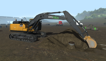 CM Labs introduces groundbreaking excavator simulator training