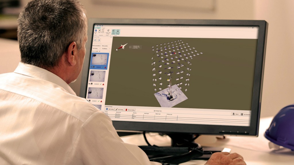 MAGNET Inspect is designed to allow operators to easily navigate UAV photos.