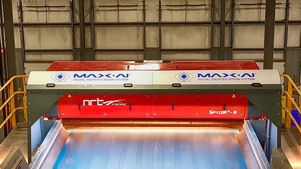 NRT adds Max-AI technology to optical sorters  