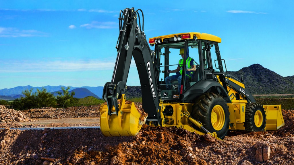 Deere updates 310L EP backhoe and 210L EP Tractor Loader