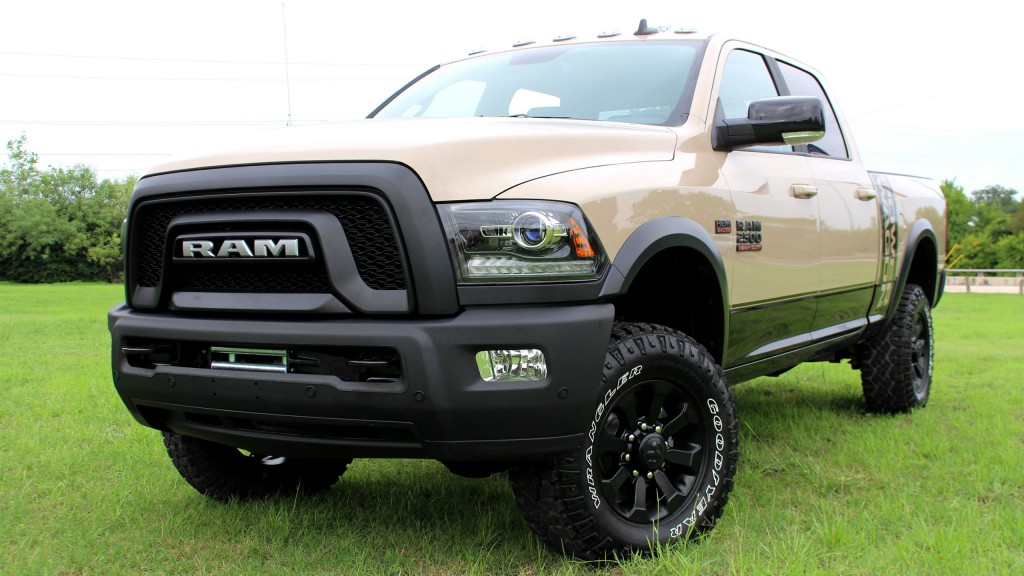 Ram's Power Wagon is now available with the Mojave Sand package.