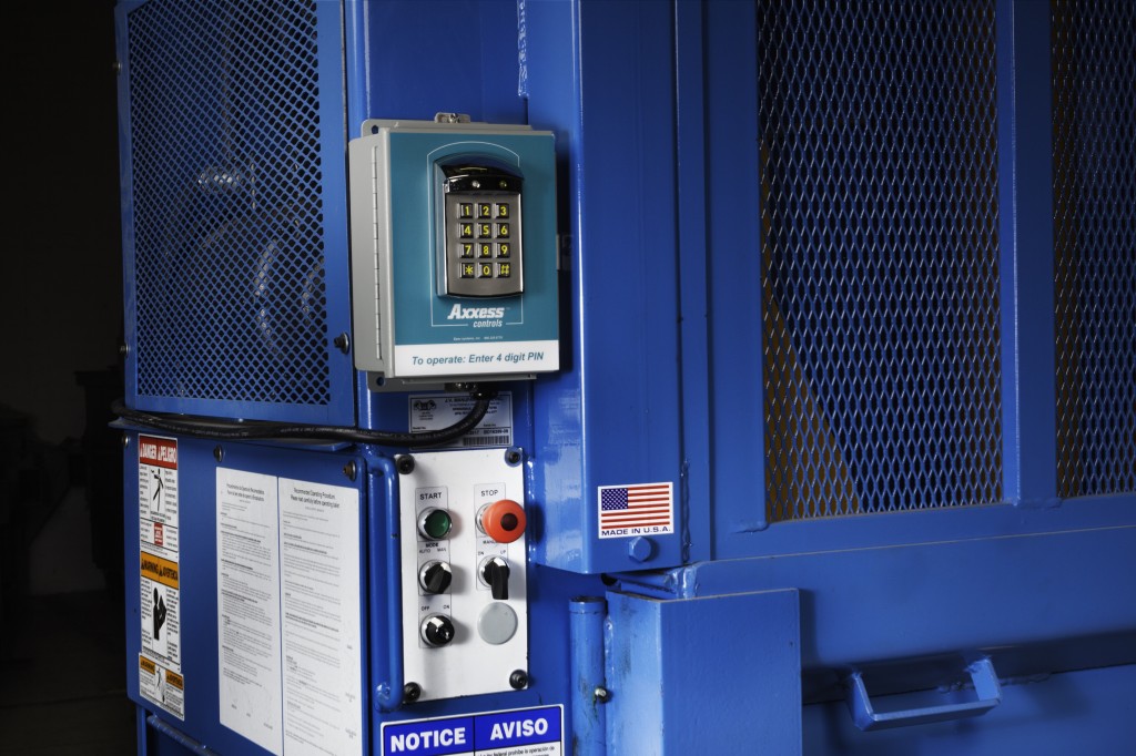 Axxess controls from EPAX designed to improve the safe use of waste compactors and balers 