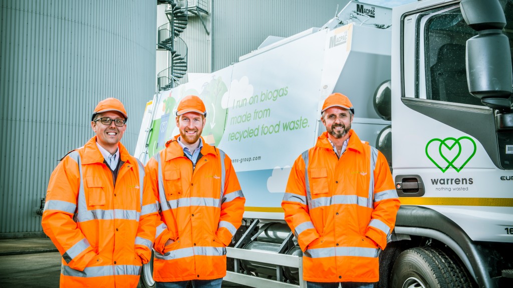 UK waste food-recycling pioneers rolling out fleet of biomethane gas powered trucks