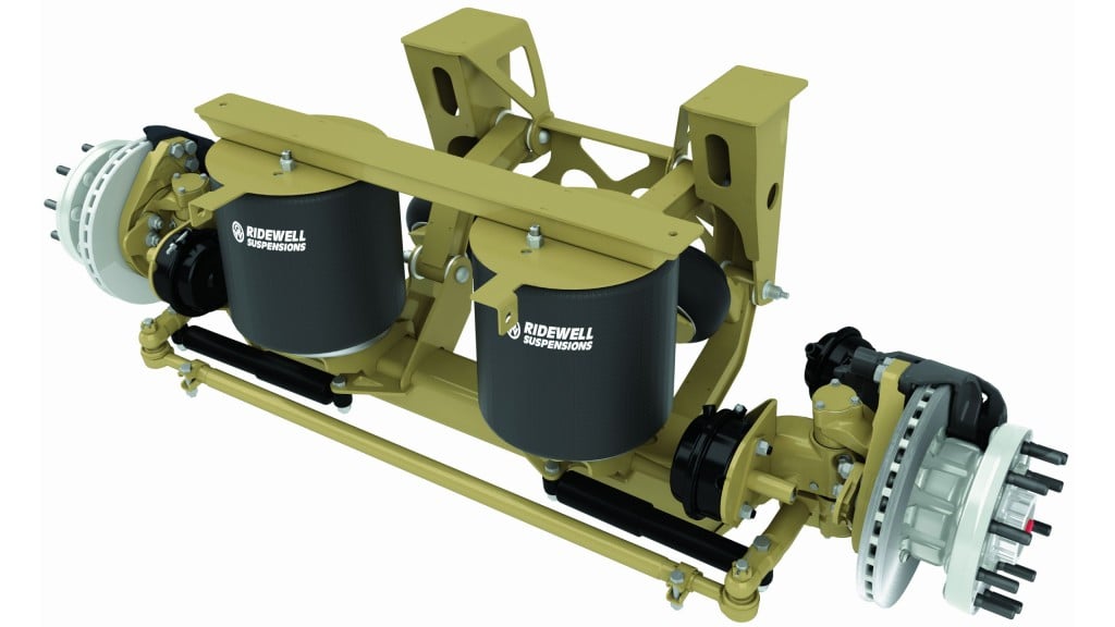 Ridewell expands truck and trailer suspension lines