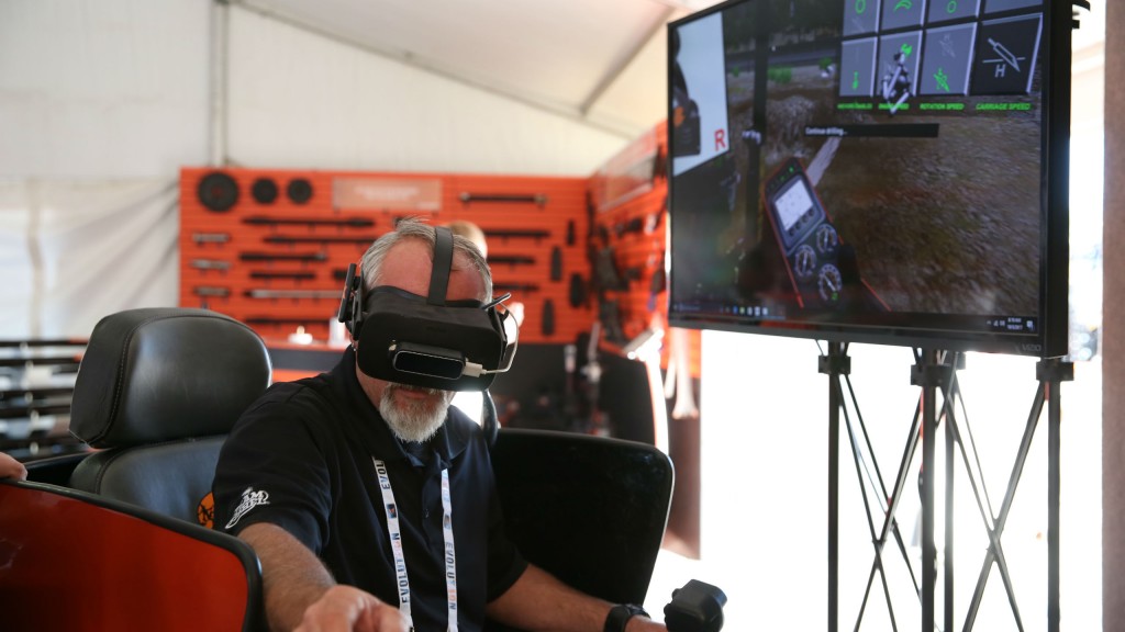 Operators can use the new Ditch Witch-developed VR training simulator to improve safety and efficiency on the job site.