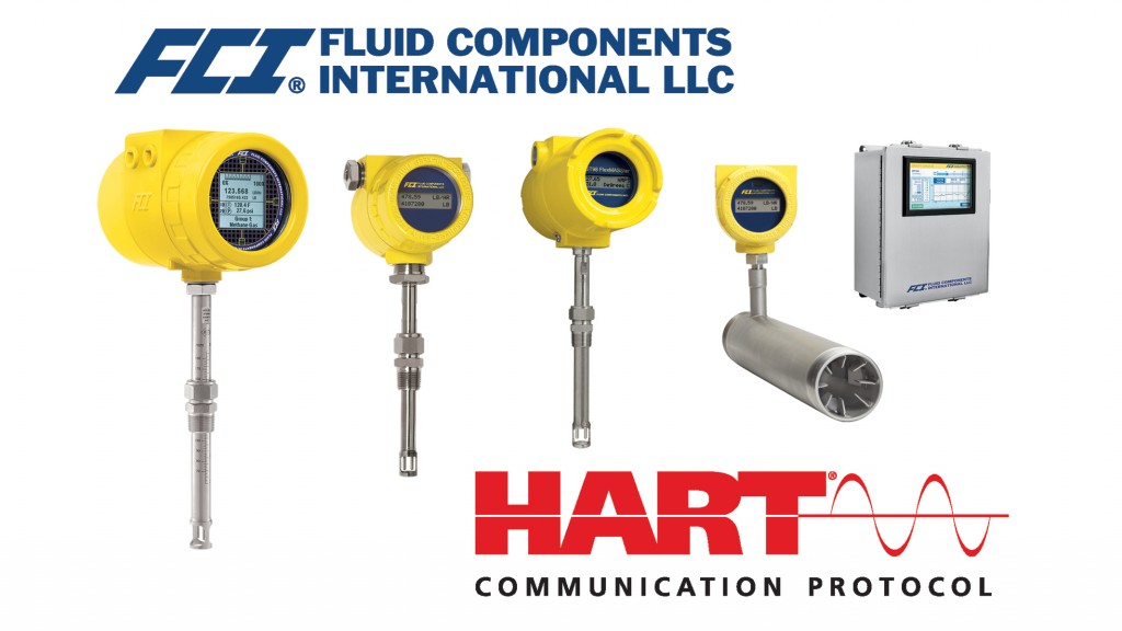 FCI announces broad selection of thermal flow meters with HART FCI announces broad selection of thermal flow meters with HART