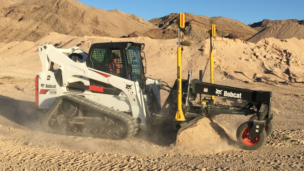 Small machines like skid steers and compact track loaders can now be 2D grade control capable thanks to Trimble's Earthworks GO!