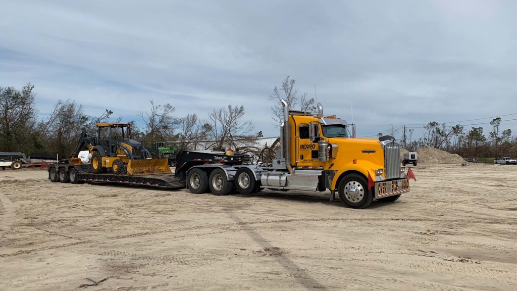"The John Deere backhoes are extremely versatile and can tackle a variety of tasks with the loader bucket on the front and the backhoe boom on the back," said DeLaney. 