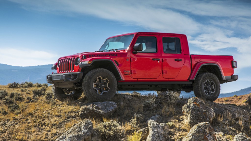 The 2020 Jeep Gladiator is available in several models, including the Rubicon.