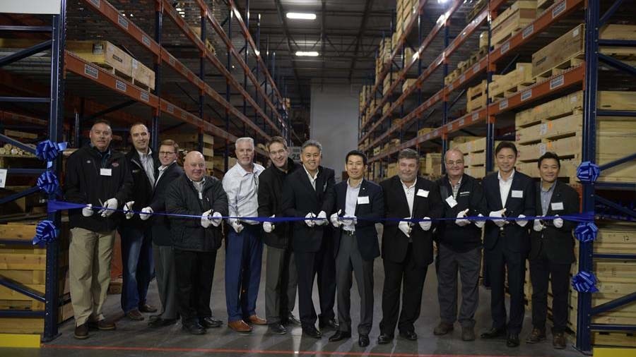 "Doosan is committed to being a top five construction equipment brand in North America, and this new parts distribution center illustrates our promise to support our dealers and our customers with parts availability and prompt delivery," said Edward Song, CEO, Doosan Infracore North America, LLC.