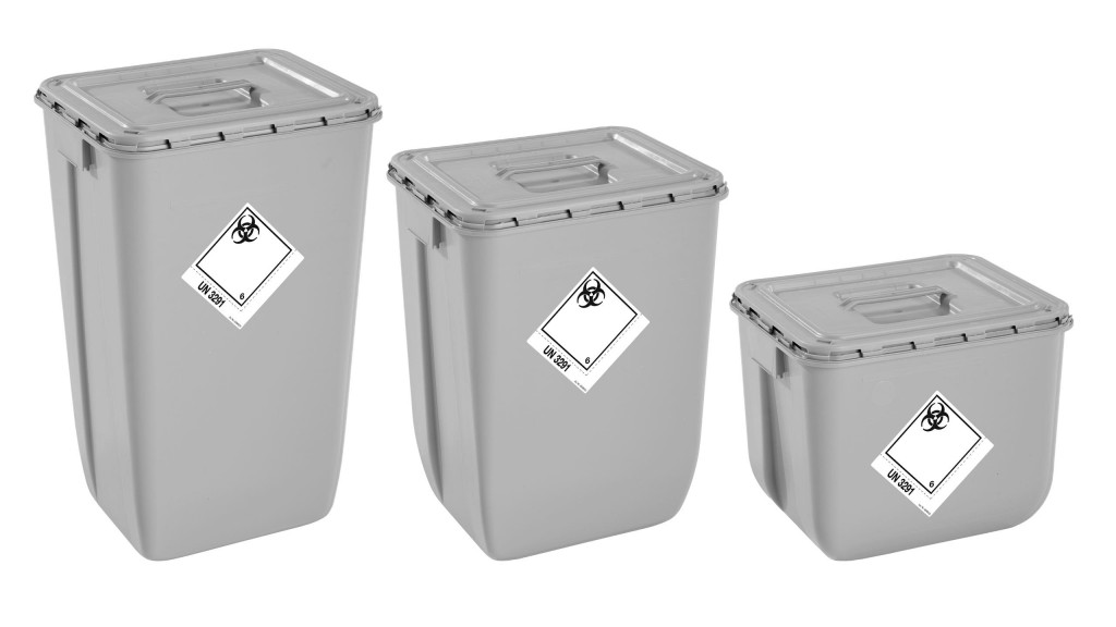 ​Mauser Packaging Solutions introduces first medical waste container made of 100% recycled material 