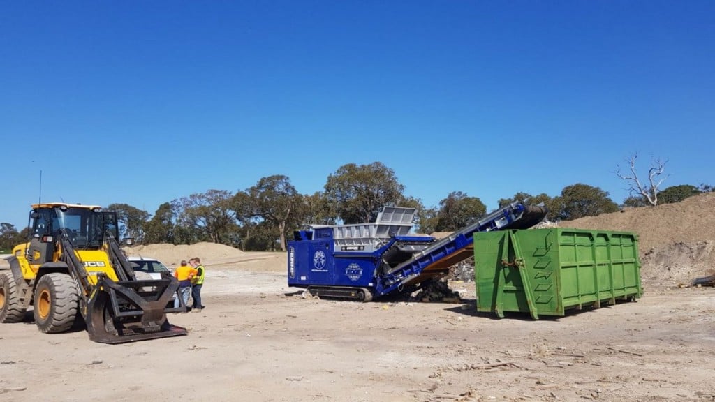 Recycling Mattresses with the EDGE shredder 