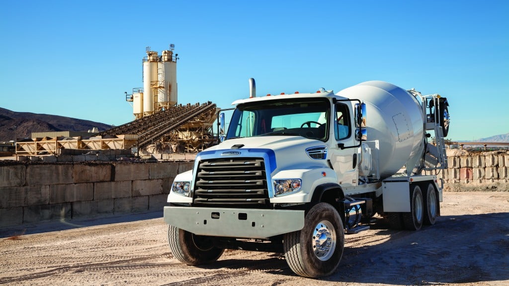 In addition, visitors to the Freightliner booth will gain access to a variety of bodied-up trucks on display, including 114SD concrete pumpers, cement mixers, volumetric cement mixers and more. The Detroit DD8 and DD13 engines will also be on display at the booth.