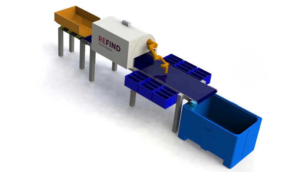 Refind Sorter launched for flexibility in range of materials processing applications