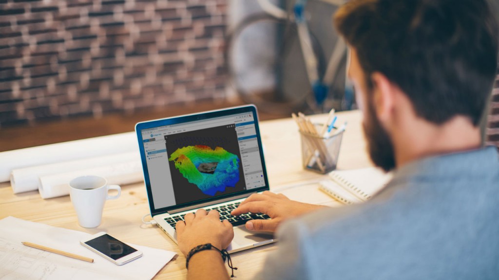 Topcon's MAGNET Collage Web allows the sharing and collaboration of UAV and scanning data sets.
