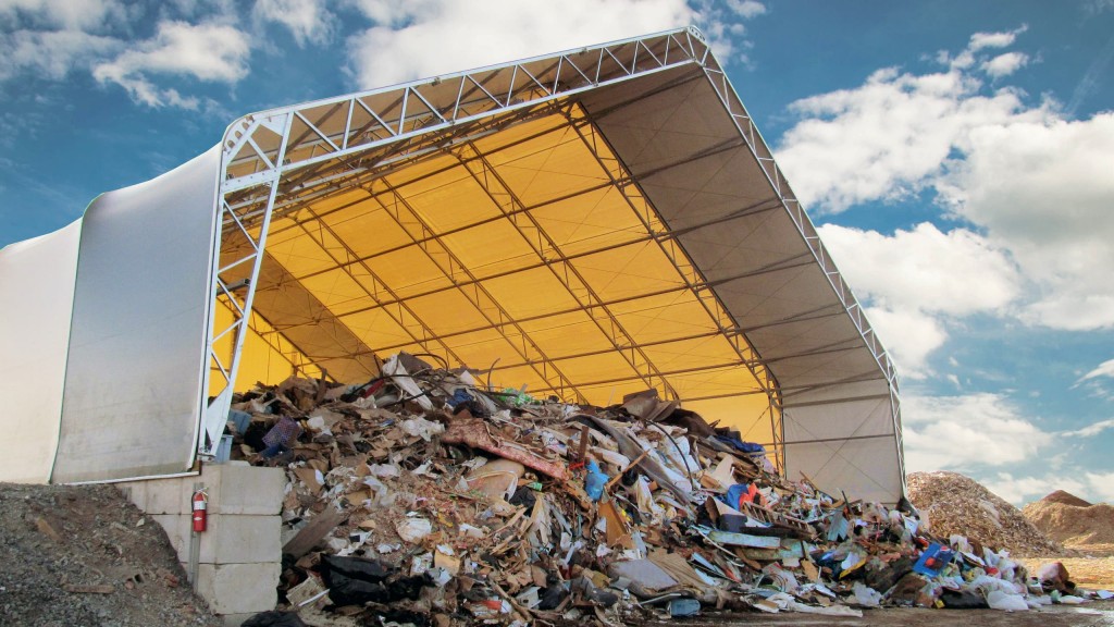 Calhoun's VP Series building is ideal for waste and recycling applications.