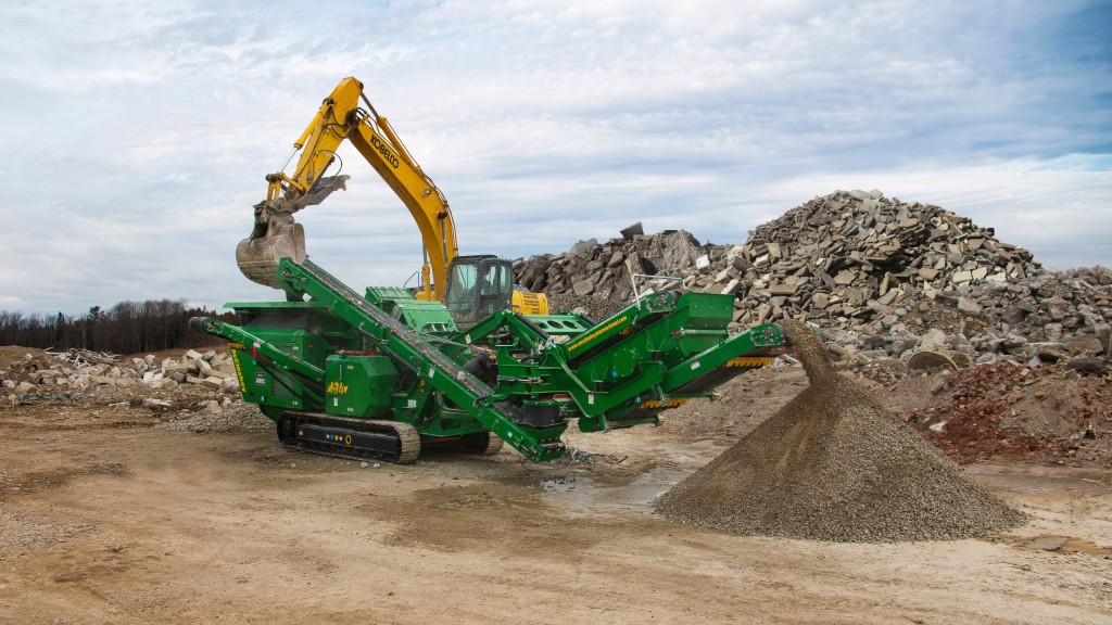 The I Series I34R Compact Crusher, McCloskey's newest impactor, will be on display at bauma 2019, and is designed for projects with small footprints but big requirements.