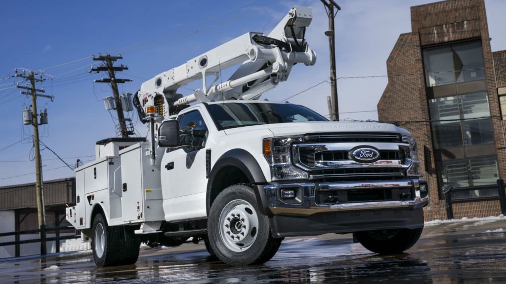 The F-600 Super Duty is designed to provide customers with a strong GVWR in a smaller package.