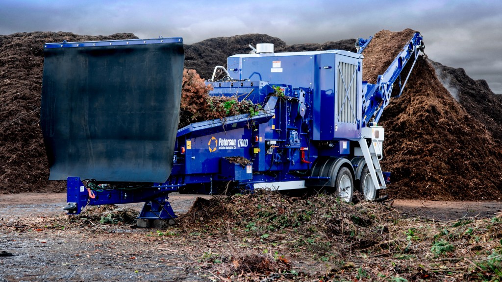 The 1700D Horizontal Grinder is equipped with a Caterpillar Tier IV C9.3 455 hp (433 kW) engine, or an optional, export-only C9 Tier III, 350 hp (261 kW) engine.