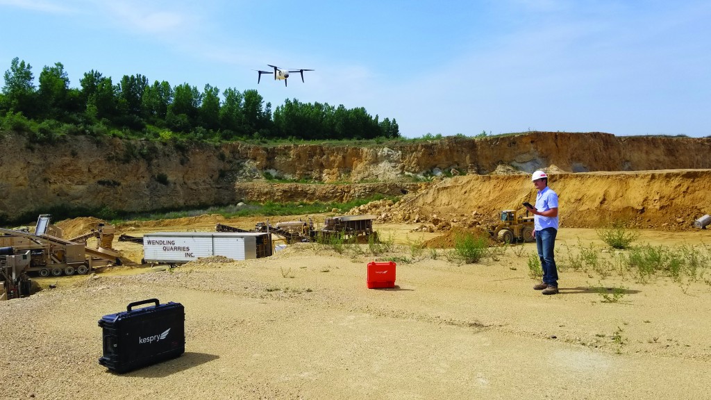 Site planning  with drones