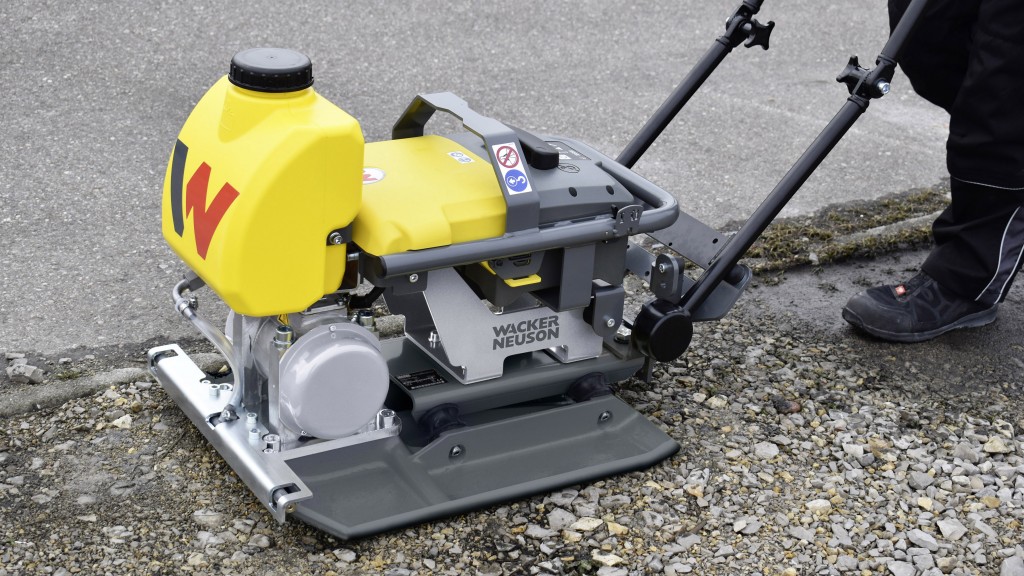 Wacker Neuson offers the first battery-powered, zero emissions plates