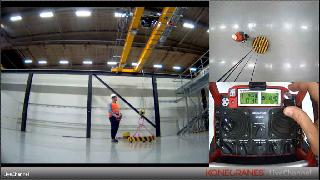 Konecranes launches live channel to demonstrate crane safety features in real time