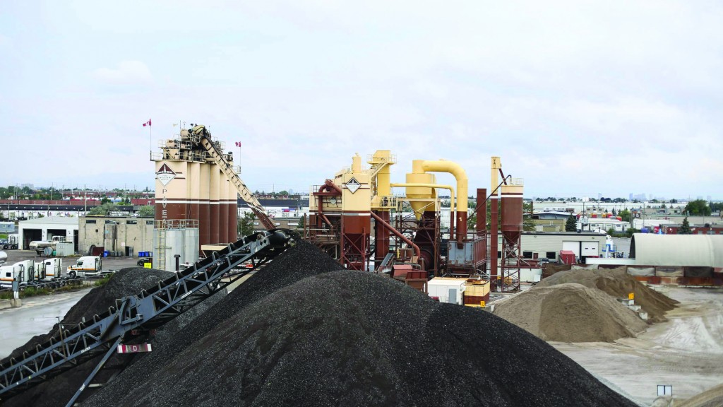 Recycled aggregates  for roads