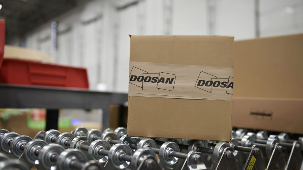 Doosan opens new parts distribution centre near Seattle