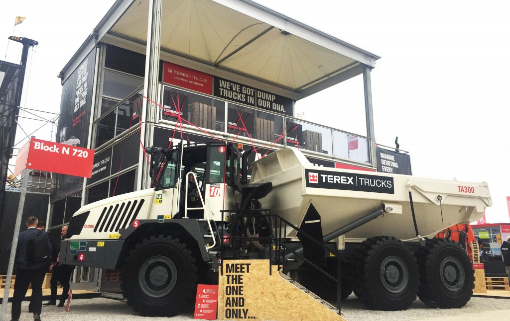 Terex Trucks’ updated TA300 makes international show debut at bauma 2019