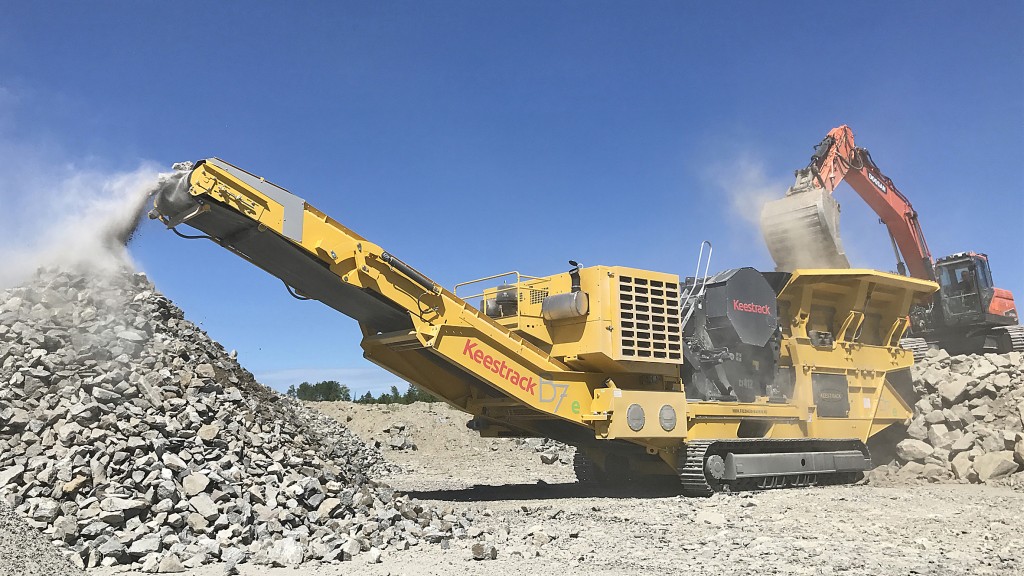 The new line production for specific models of Keestrack screeners, stackers and crushers accelerates lead times for up to 30 %.