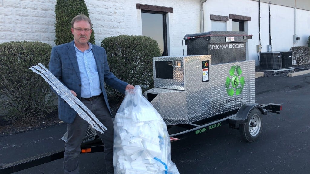 New mobile processing system designed to make dealing with EPS waste cost-effective