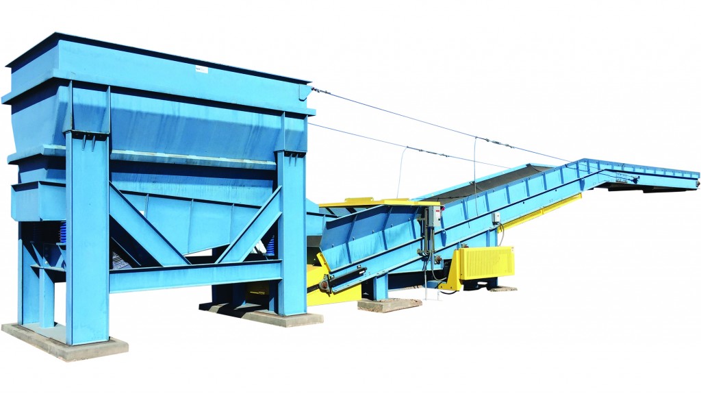 Container Loading System from BPS loads metals quickly and efficiently