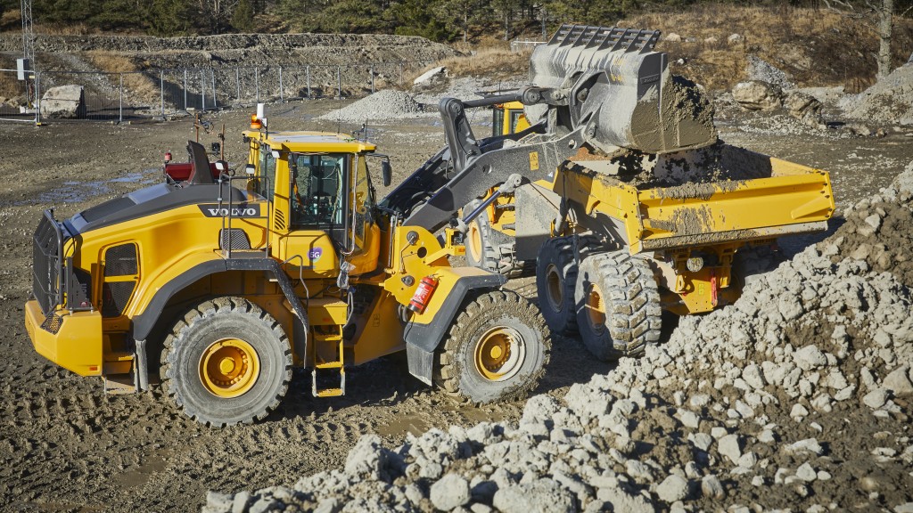 Volvo CE is currently testing the potential for 5G in powering a remote-controlled wheel loader.