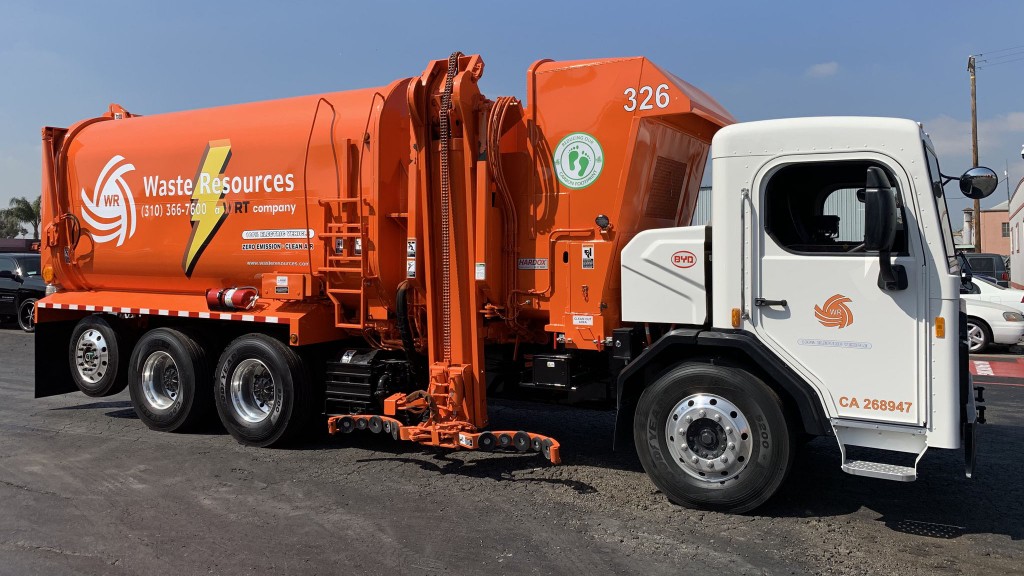 Amrep partners with leading electric vehicle company BYD to deliver first electric refuse truck in residential service