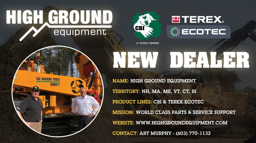 CBI & Ecotec expand New England focus with high ground equipment