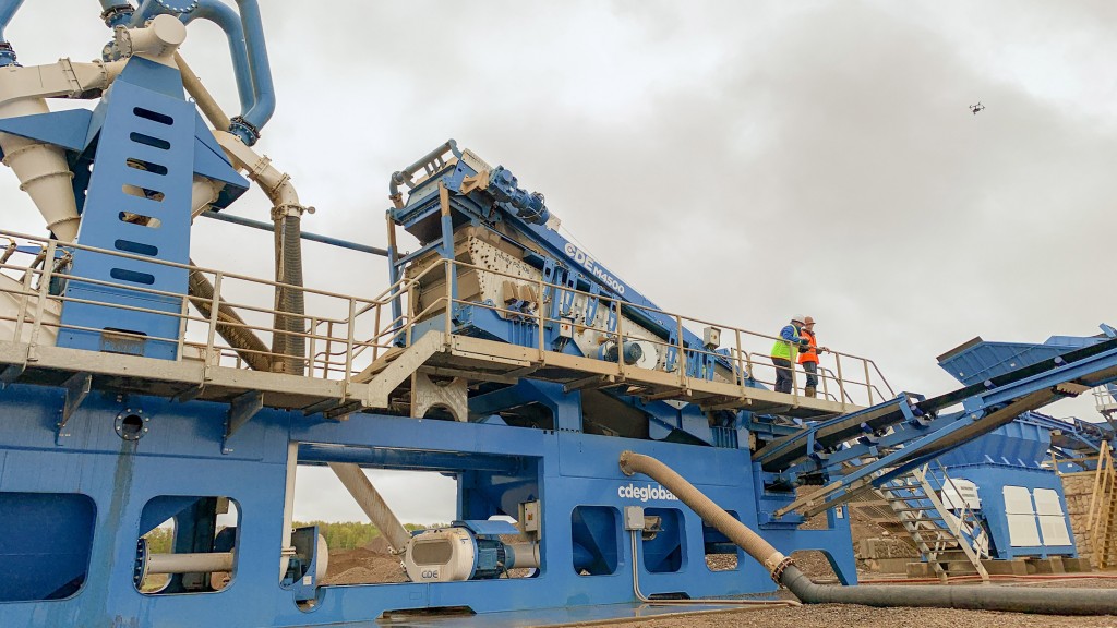 CDE wet processing plant showcased at NY aggregates operator