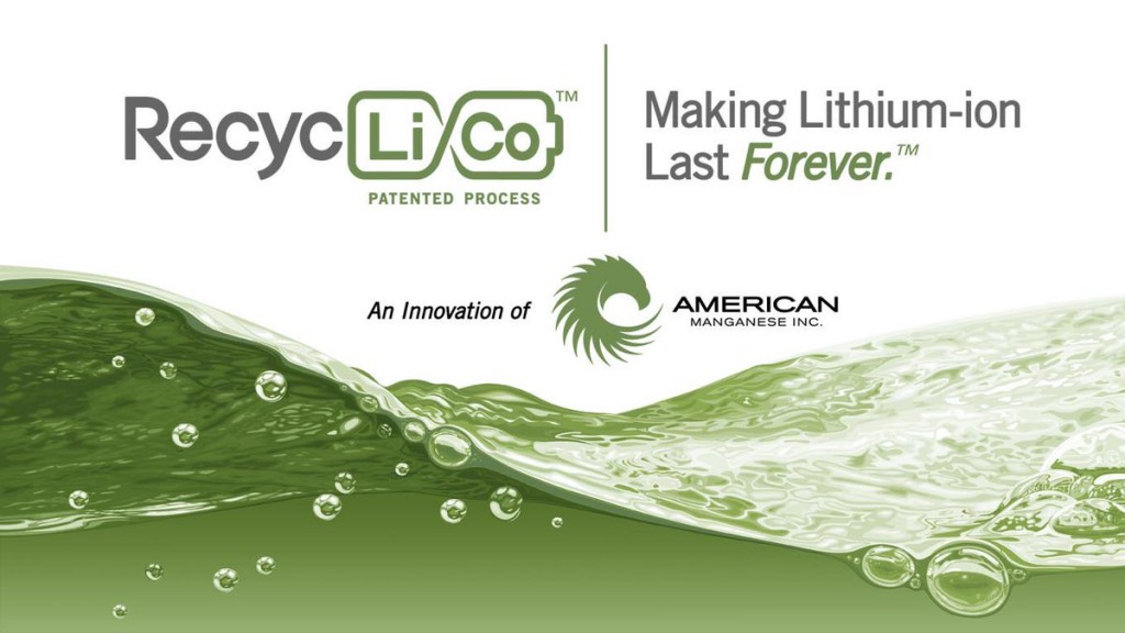 American Manganese begins testing of the final stages of the RecycLiCo Pilot Plant for lithium batteries