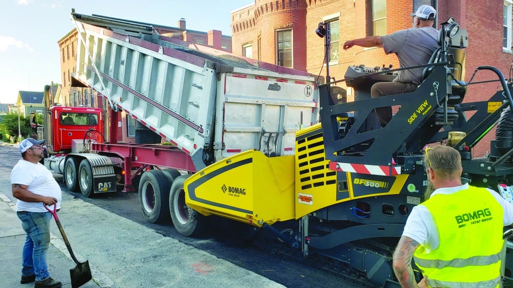 Efficiency and quality mark Bomag’s return to commercial paving