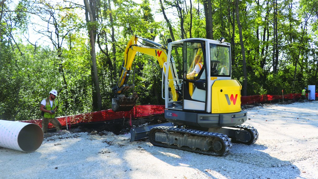 Wacker Neuson’s two new compact excavators boast operator comfort, stability, power and serviceability