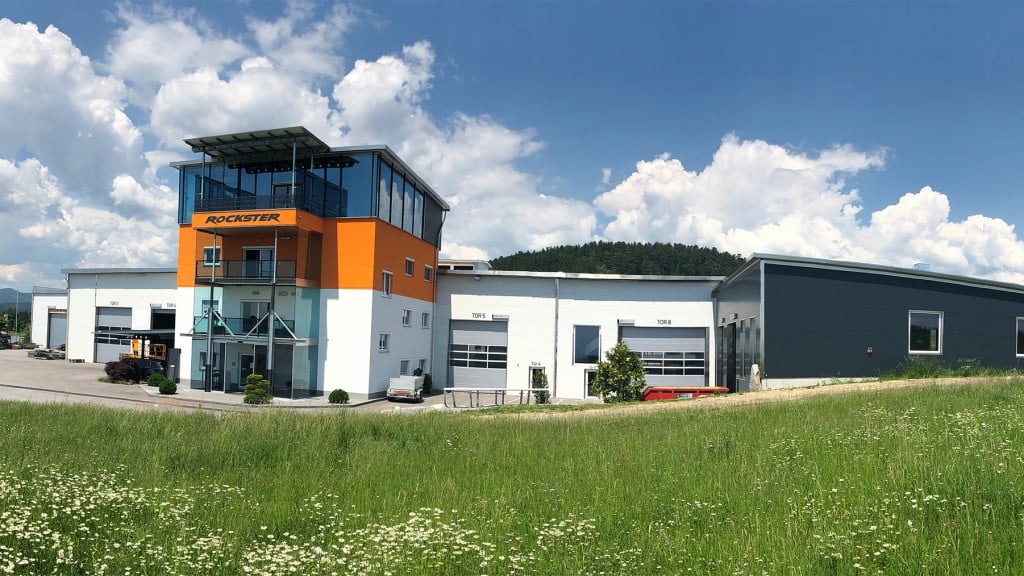 New offices and production building on a 10,000m² premises of Rockster in Neumarkt im Mühlkreis.