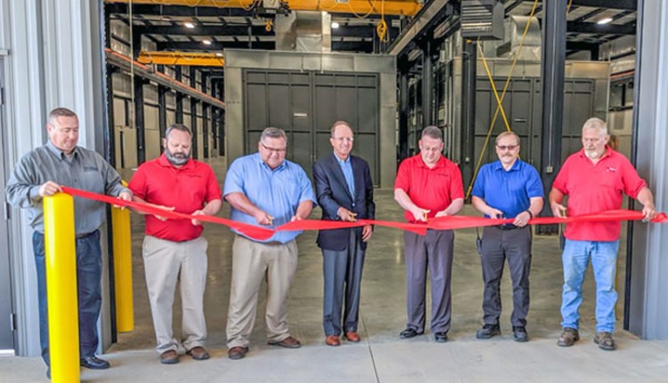 Talbert cuts ribbon on expanded North Carolina facility