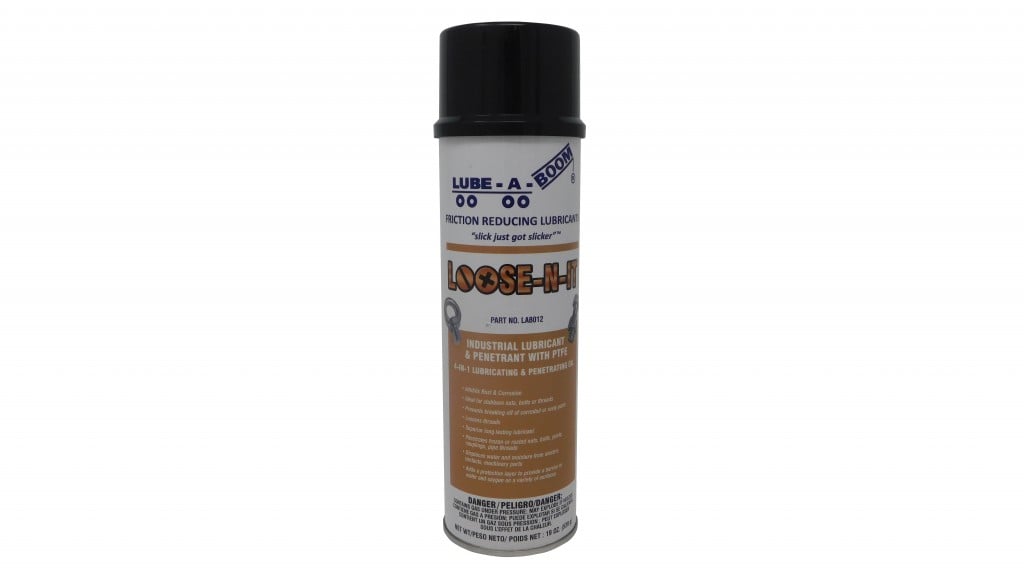 LOOSE-N-IT 4-in-1 lubricant now available from LUBE-A-BOOM