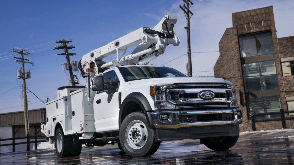 "For a lot of our commercial and heavy-duty retail customers PTO power is the only way they can get a job done," said Kevin Koester, Ford commercial vehicle marketing manager.