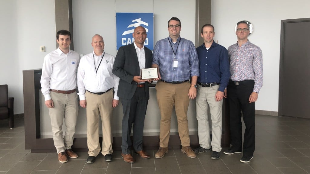 "We are proud and honored to accept Vermeer Corporation's Making a Real Impact supplier award, a recognition of the efforts of our multi-functional team," claims Wesley Frye, OEM Sales Director, Construction, North America at Camso.